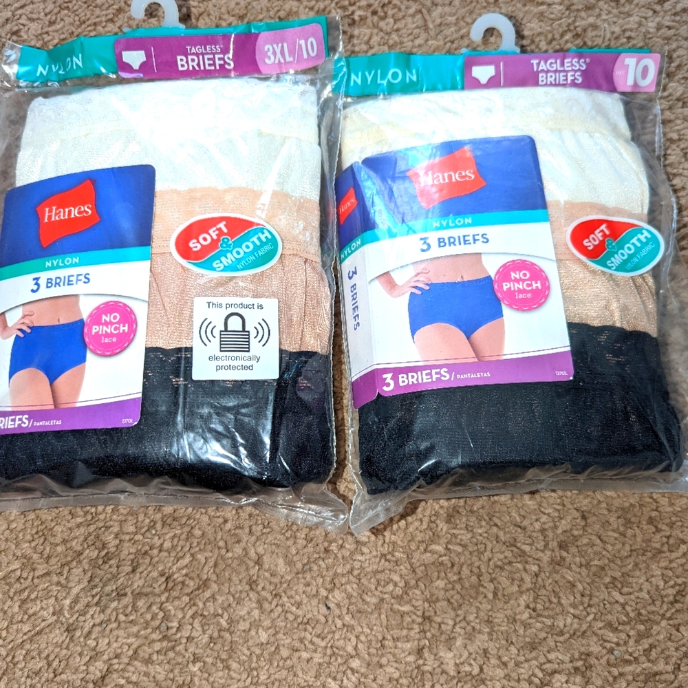 2pk bundle Ladies 3x underwear